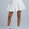 The Ragged Priest Kickers Classics Beige Denim Tennis Skirt