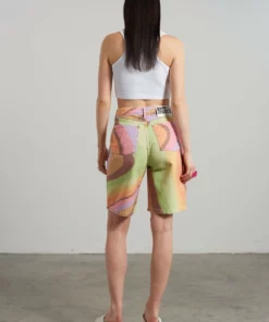 The Ragged Priest Acid Denim Short WOMEN'S