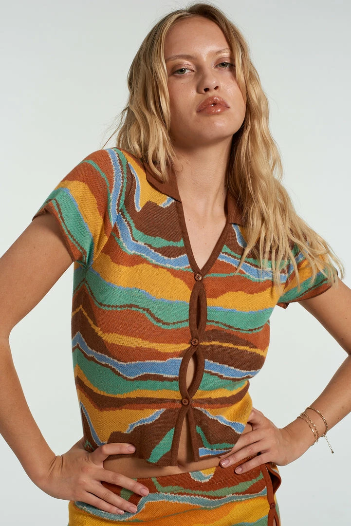 The Ragged Priest Milk It Basin Button Front Top 2 The Ragged Priest Milk It Basin Button Front Top