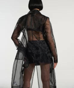 The Ragged Priest NEW ARRIVALS Gatekeeper Organza Trench Coat 10 The Ragged Priest NEW ARRIVALS Gatekeeper Organza Trench Coat