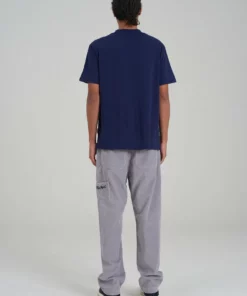 The Ragged Priest MEN'S Kickers Classics Navy Print And Embroidery Tee