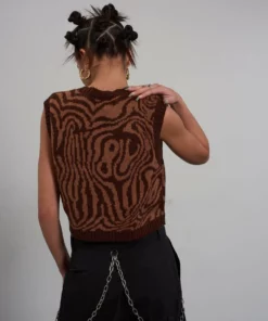 The Ragged Priest WOMEN'S Breakthrough Vest - Brown