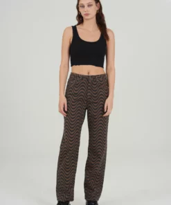 The Ragged Priest Wave Jean - Brown