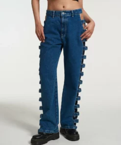 The Ragged Priest Clouded Cut Out Dad Jean