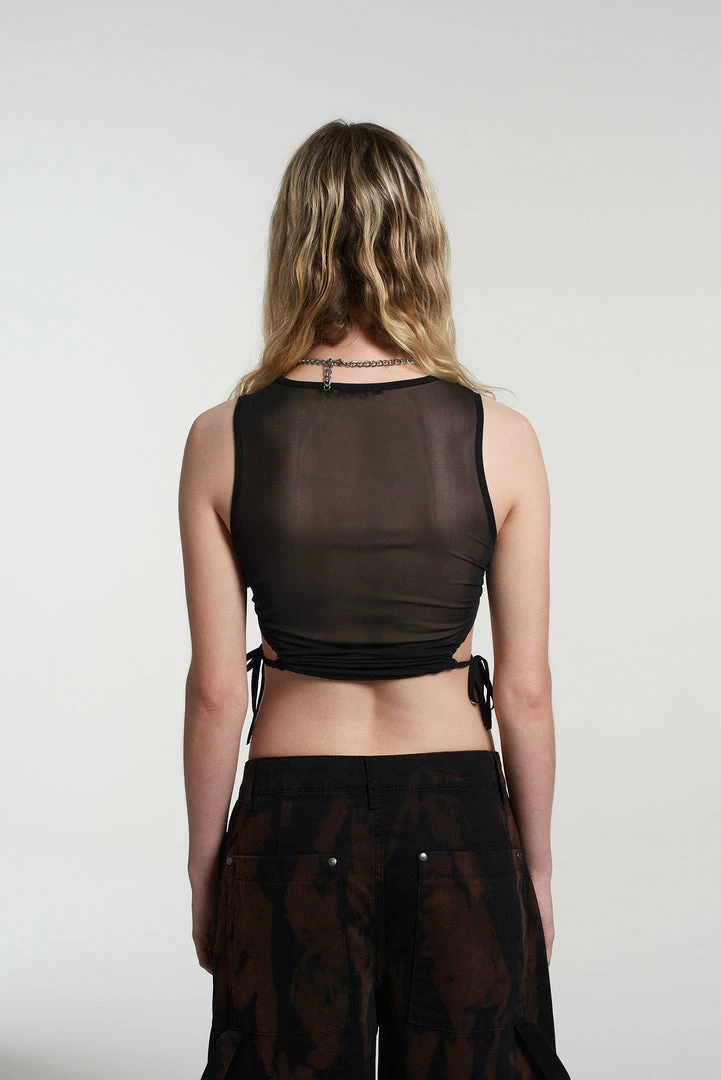 The Ragged Priest Obsidian Mesh Top NEW ARRIVALS 5 The Ragged Priest Obsidian Mesh Top NEW ARRIVALS