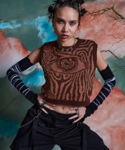 The Ragged Priest WOMEN'S Breakthrough Vest - Brown