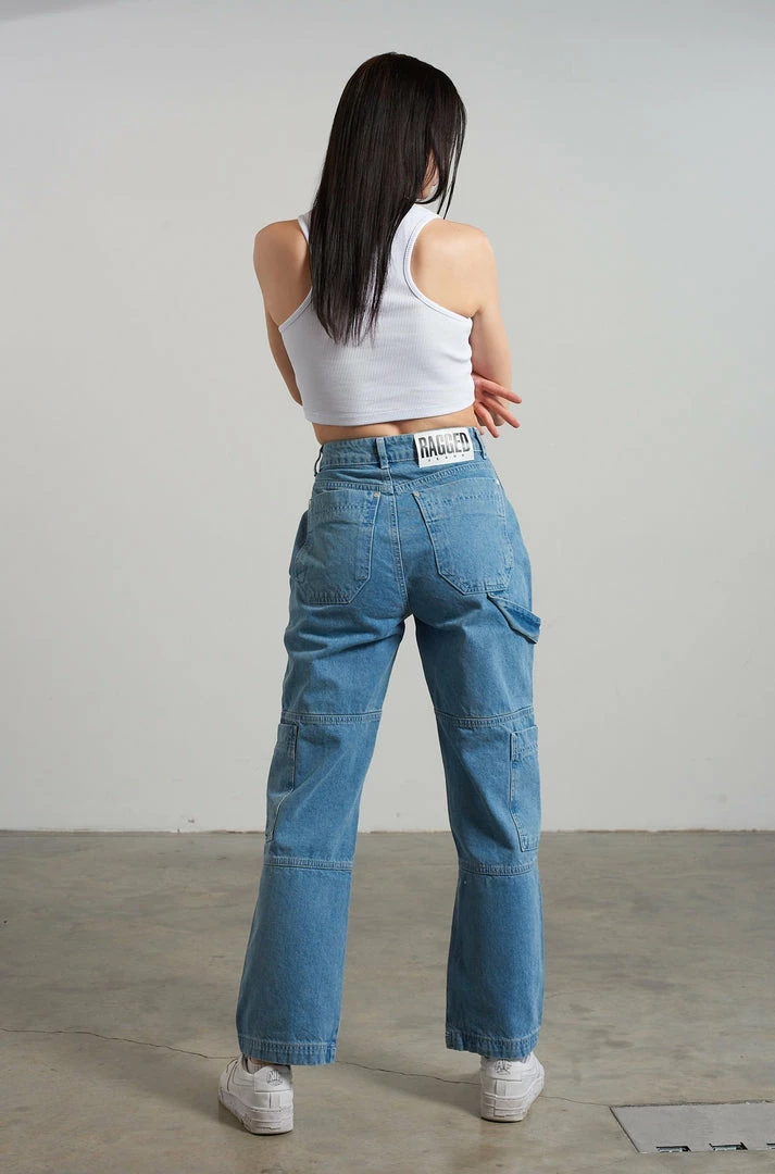 The Ragged Priest Combat Jean - Light Blue NEW ARRIVALS 5 The Ragged Priest Combat Jean - Light Blue NEW ARRIVALS