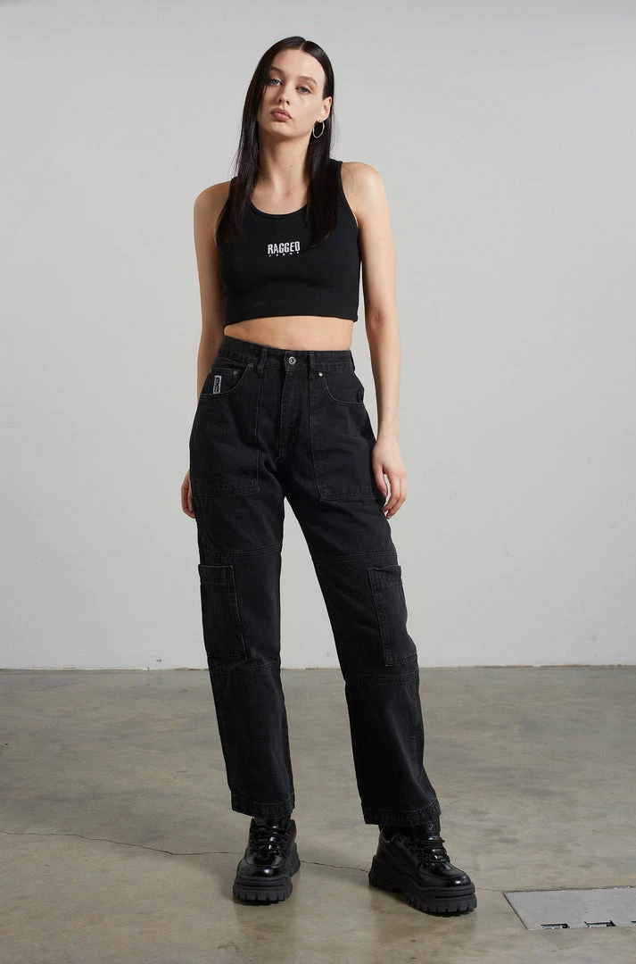 The Ragged Priest Organic Combat Jean Charcoal 2 The Ragged Priest Organic Combat Jean Charcoal