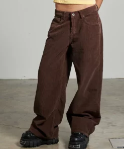 The Ragged Priest Cord Release Jean - Brown WOMEN'S