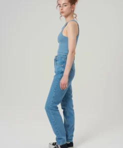 The Ragged Priest NEW ARRIVALS Organic Cougar Mom Jean Light Blue