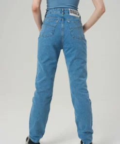 The Ragged Priest NEW ARRIVALS Organic Cougar Mom Jean Light Blue
