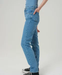 The Ragged Priest NEW ARRIVALS Organic Cougar Mom Jean Light Blue