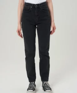 The Ragged Priest Cougar Mom Jean - Charcoal WOMEN'S