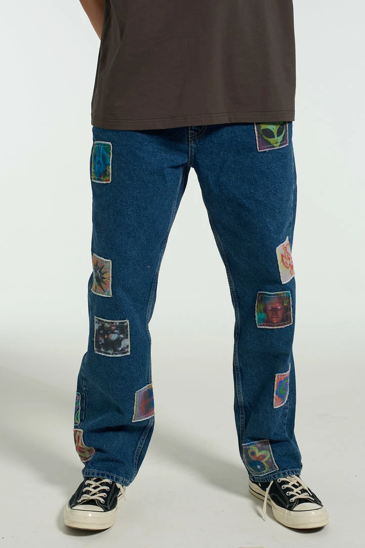 The Ragged Priest Dirtbag Patchwork Jean NEW ARRIVALS 1 The Ragged Priest Dirtbag Patchwork Jean NEW ARRIVALS