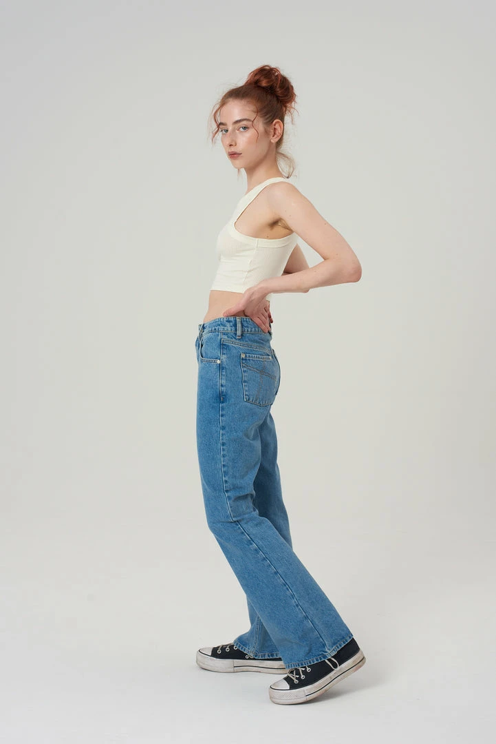 The Ragged Priest Organic Dakota Jean Light Blue NEW ARRIVALS 4 The Ragged Priest Organic Dakota Jean Light Blue NEW ARRIVALS