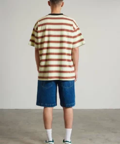 The Ragged Priest Ragged Short Sleeve Stripe Top NEW ARRIVALS