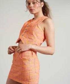 The Ragged Priest WOMEN'S Doll Denim Mini Skirt