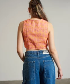 The Ragged Priest Polly Denim Waistcoat WOMEN'S