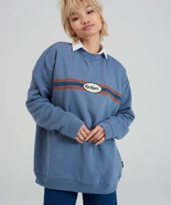 The Ragged Priest Kickers Classics Blue Sweatshirt