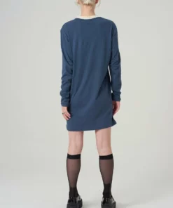 The Ragged Priest WOMEN'S Kickers Classics Blue Long Sleeve Dress
