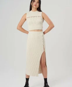 The Ragged Priest Milk It Eclipse Skirt SHORTS & SKIRTS