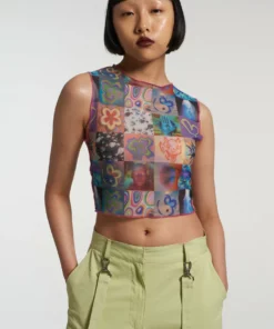 The Ragged Priest Flashback Mesh Top NEW ARRIVALS