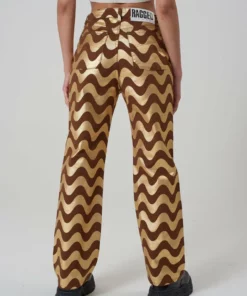 The Ragged Priest Wave Jean - Gold WOMEN'S
