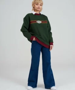 The Ragged Priest RETRO EDIT Kickers Classics Forest Green Sweatshirt