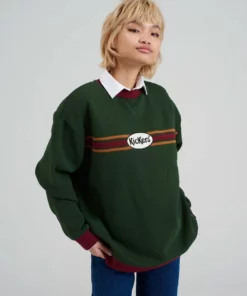 The Ragged Priest RETRO EDIT Kickers Classics Forest Green Sweatshirt