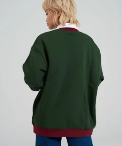 The Ragged Priest RETRO EDIT Kickers Classics Forest Green Sweatshirt