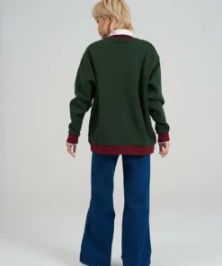 The Ragged Priest RETRO EDIT Kickers Classics Forest Green Sweatshirt