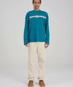 The Ragged Priest MEN'S Kickers Classics Green Long Sleeve Tee