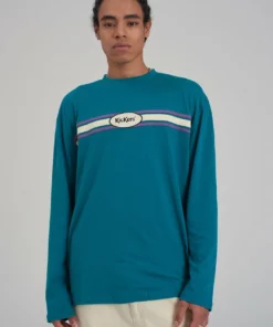 The Ragged Priest MEN'S Kickers Classics Green Long Sleeve Tee
