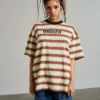 The Ragged Priest Ragged Oversized Stripe Tee WOMEN'S