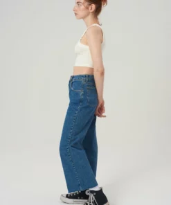 The Ragged Priest Grip Skater Jean - Blue WOMEN'S