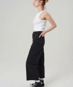 The Ragged Priest Grip Skater Jean - Charcoal WOMEN'S