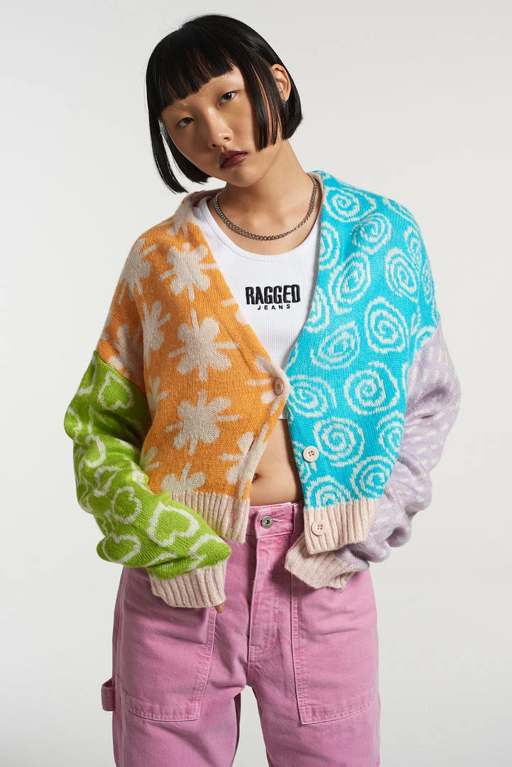 The Ragged Priest Paradise Spliced Cardi NEW ARRIVALS 1 The Ragged Priest Paradise Spliced Cardi NEW ARRIVALS