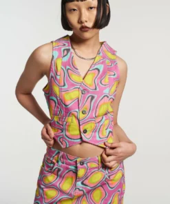 The Ragged Priest Karma Denim Waistcoat NEW ARRIVALS