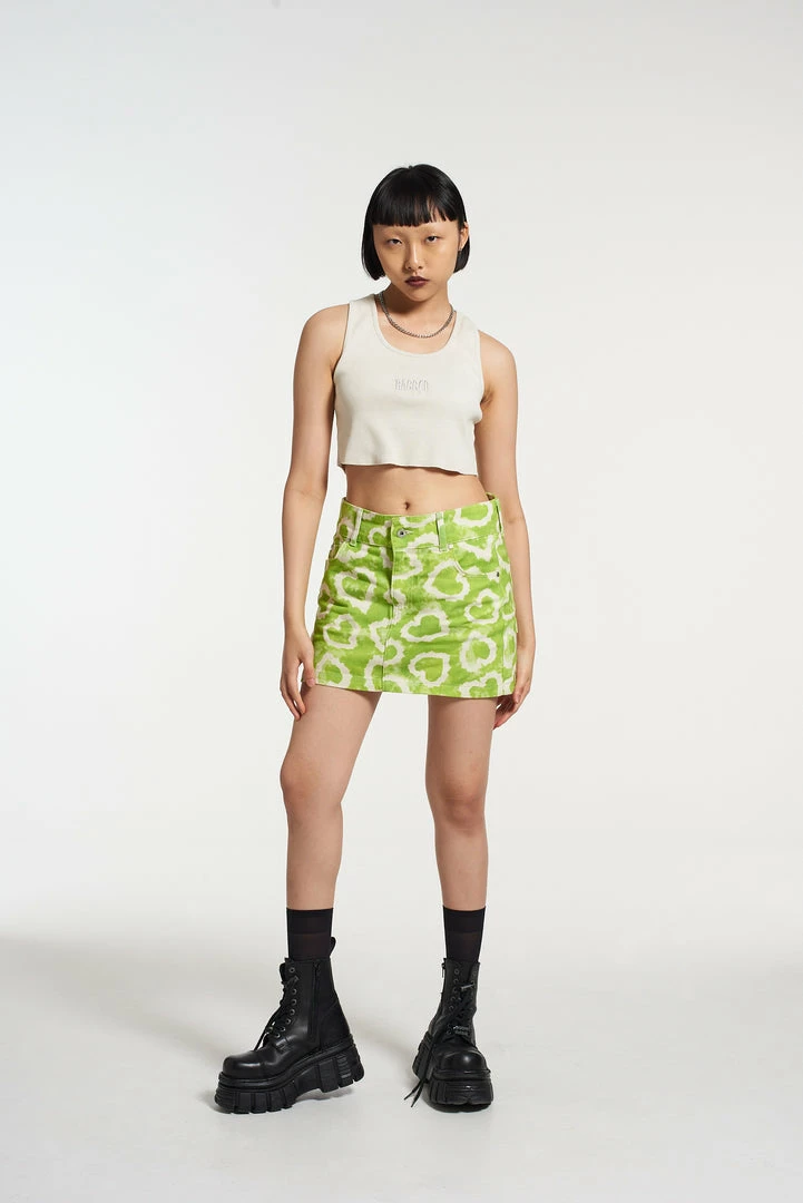 The Ragged Priest Hedonism Print Skirt 3 The Ragged Priest Hedonism Print Skirt