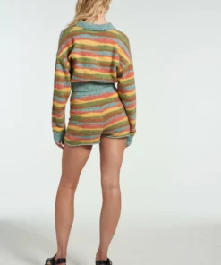 The Ragged Priest Milk It Skyline Knit Short 7 The Ragged Priest Milk It Skyline Knit Short