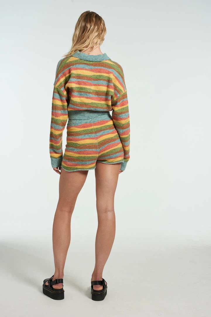 The Ragged Priest Milk It Skyline Knit Short 4 The Ragged Priest Milk It Skyline Knit Short