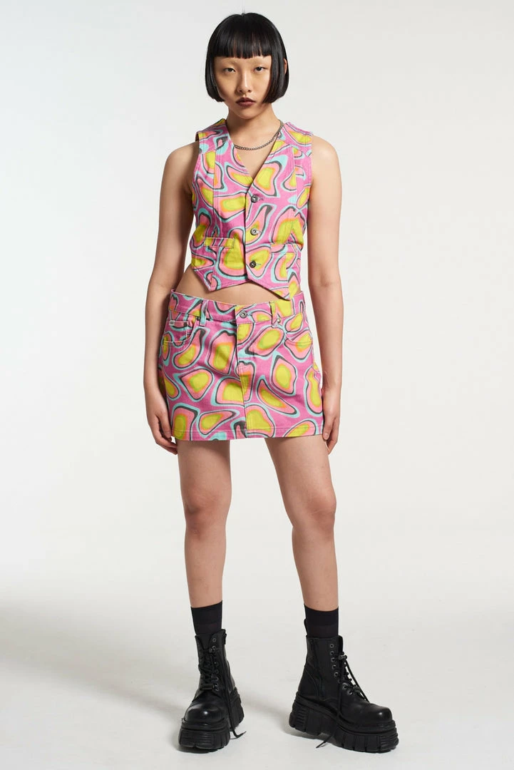 The Ragged Priest Karma Denim Waistcoat NEW ARRIVALS 2 The Ragged Priest Karma Denim Waistcoat NEW ARRIVALS