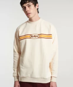 The Ragged Priest NEW ARRIVALS Kickers Classics Ecru Sweat