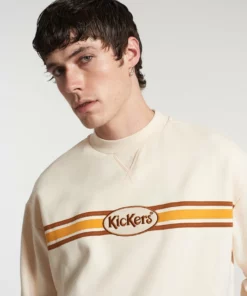 The Ragged Priest NEW ARRIVALS Kickers Classics Ecru Sweat