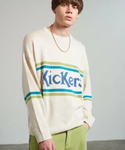 The Ragged Priest Kickers Classics Ecru Knit Jumper NEW ARRIVALS