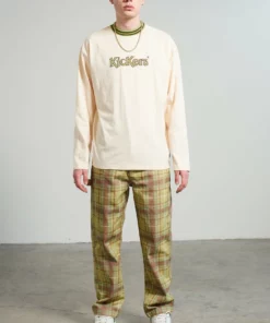 The Ragged Priest NEW ARRIVALS Kickers Classics Ecru Long Sleeve Tee