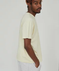 The Ragged Priest MEN'S Kickers Classics Beige Embossed Logo Tee