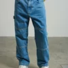 The Ragged Priest NEW ARRIVALS Kickers Classics Blue Panel Pant