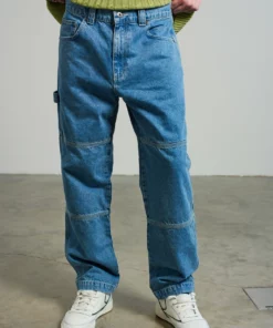 The Ragged Priest NEW ARRIVALS Kickers Classics Blue Panel Pant