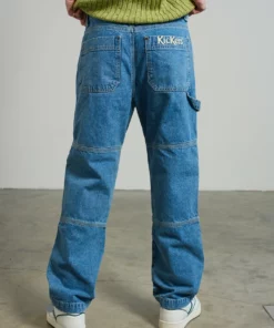 The Ragged Priest NEW ARRIVALS Kickers Classics Blue Panel Pant